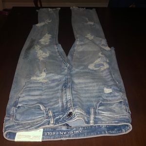 American Eagle high rise jegging crop jeans
